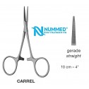 Carrel Forceps Straight,10 cm